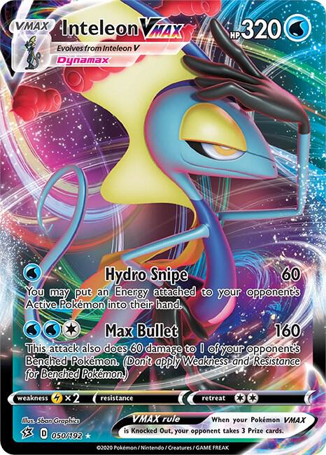 Inteleon VMAX 050/192 — Rebel Clash | Single Card