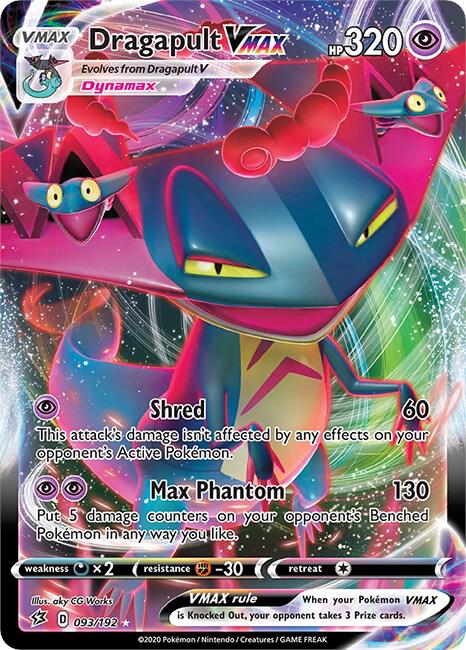 Dragapult VMAX 093/192 — Rebel Clash | Single Card