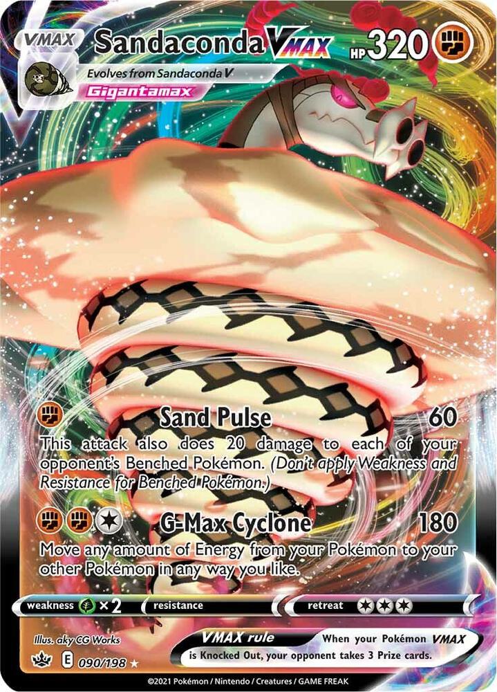 Sandaconda VMAX 090/198 — Chilling Reign | Single Card