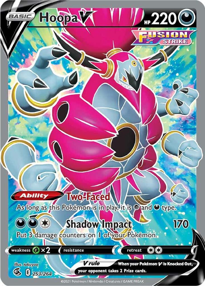 Hoopa V 253/264 — Fusion Strike | Single Card