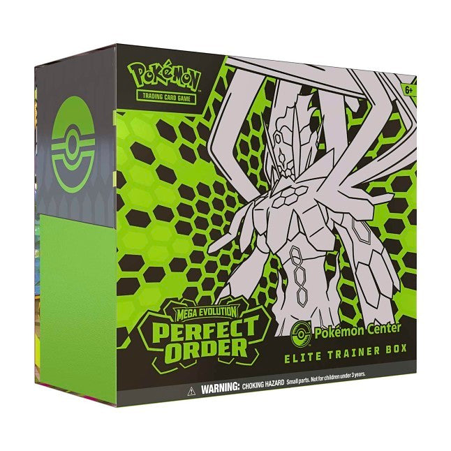 The Pokémon TCG: Mega Evolution—Perfect Order Elite Trainer Box (ETB)