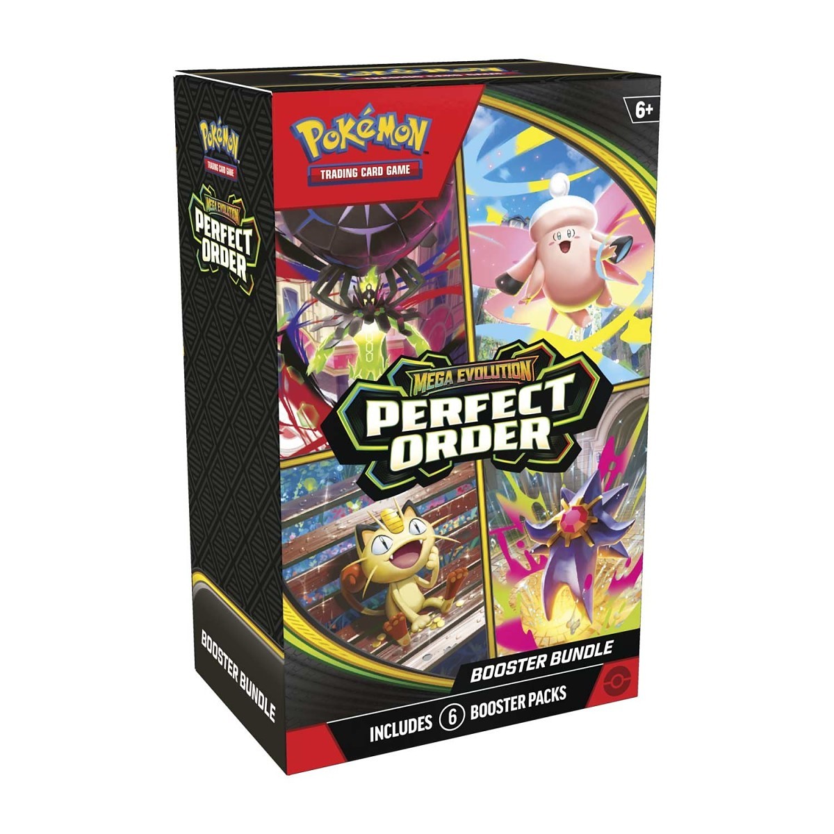 The Pokémon TCG: Mega Evolution—Perfect Order Booster Bundle