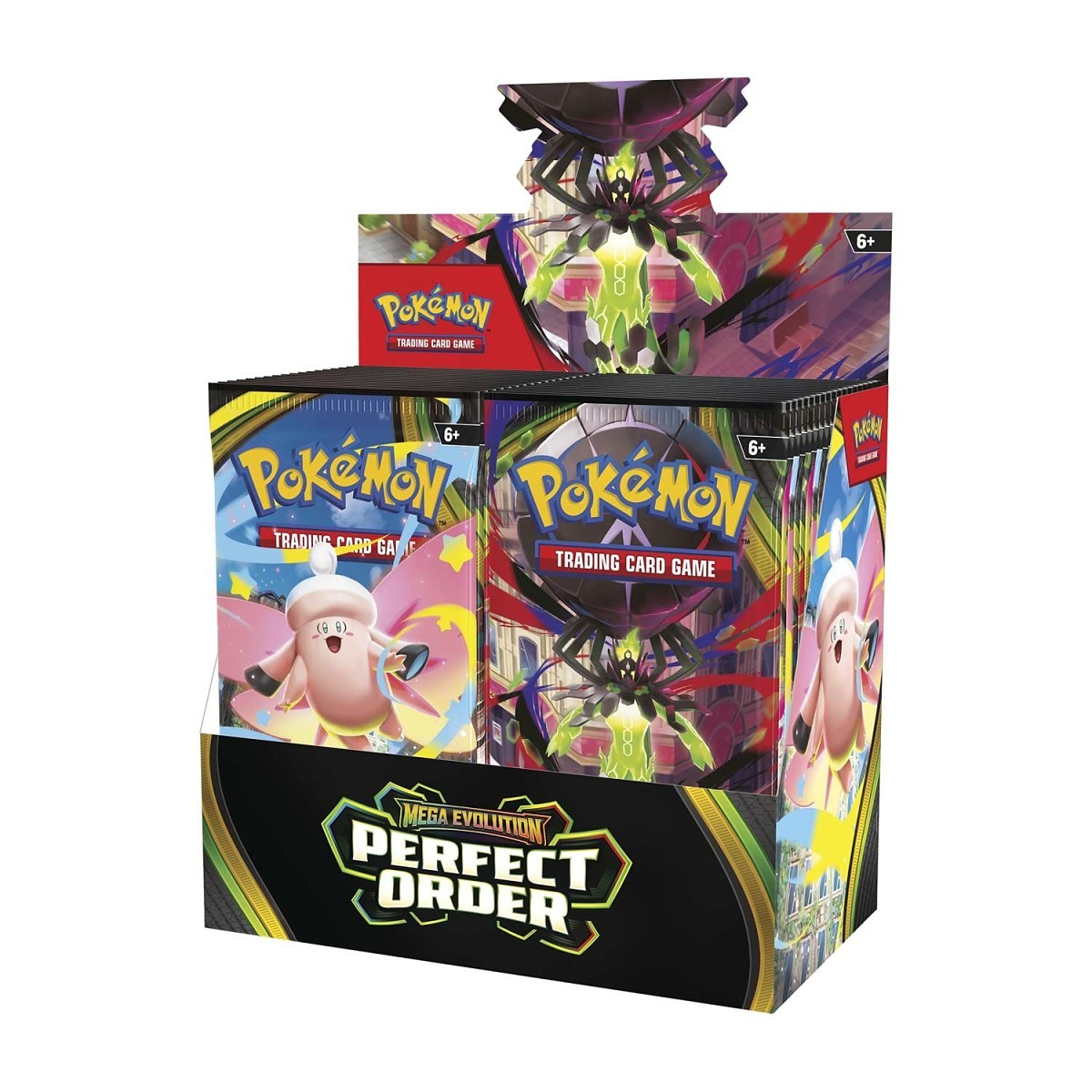 The Pokémon TCG: Mega Evolution—Perfect Order Booster Box
