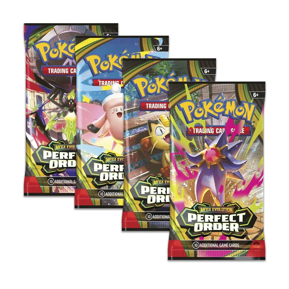 The Pokémon TCG: Mega Evolution—Perfect Order Booster Pack